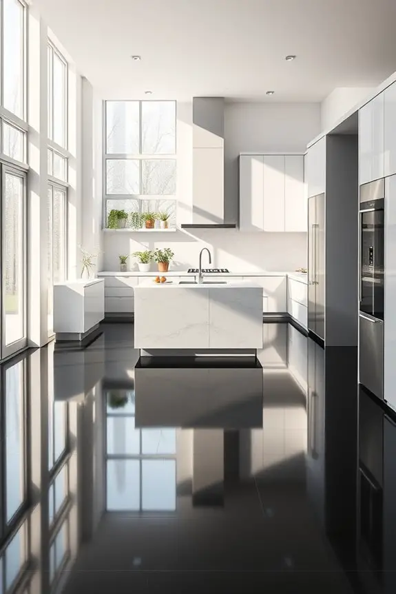 maximizing natural light reflections