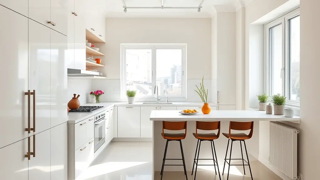 maximizing space in kitchens