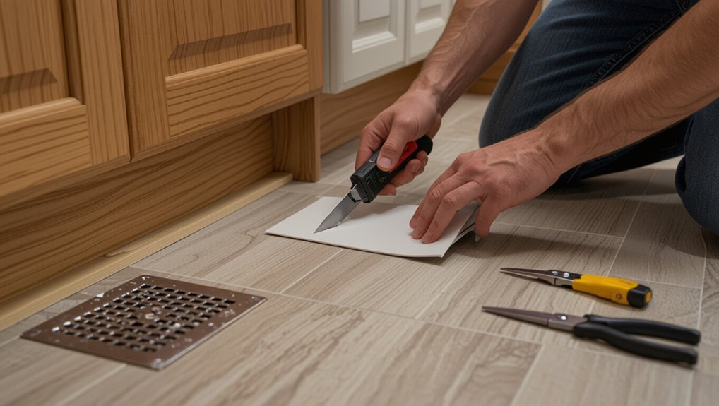 measure cut fit adjust