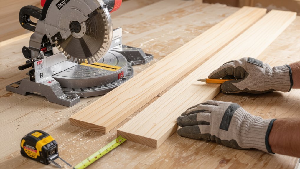 measure cut fit sand