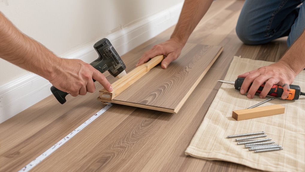 measure cut install trim