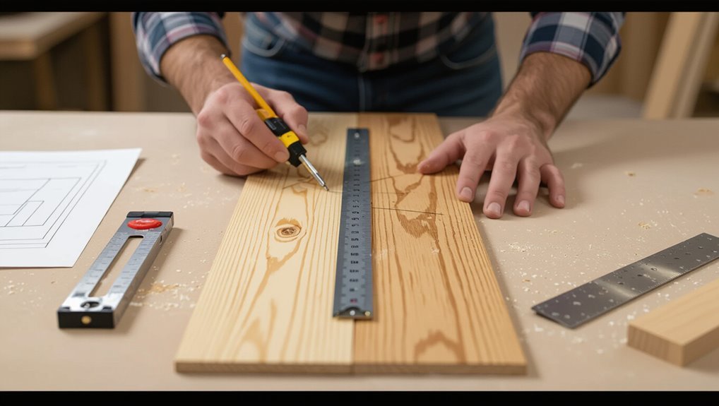 measure mark cut accurately