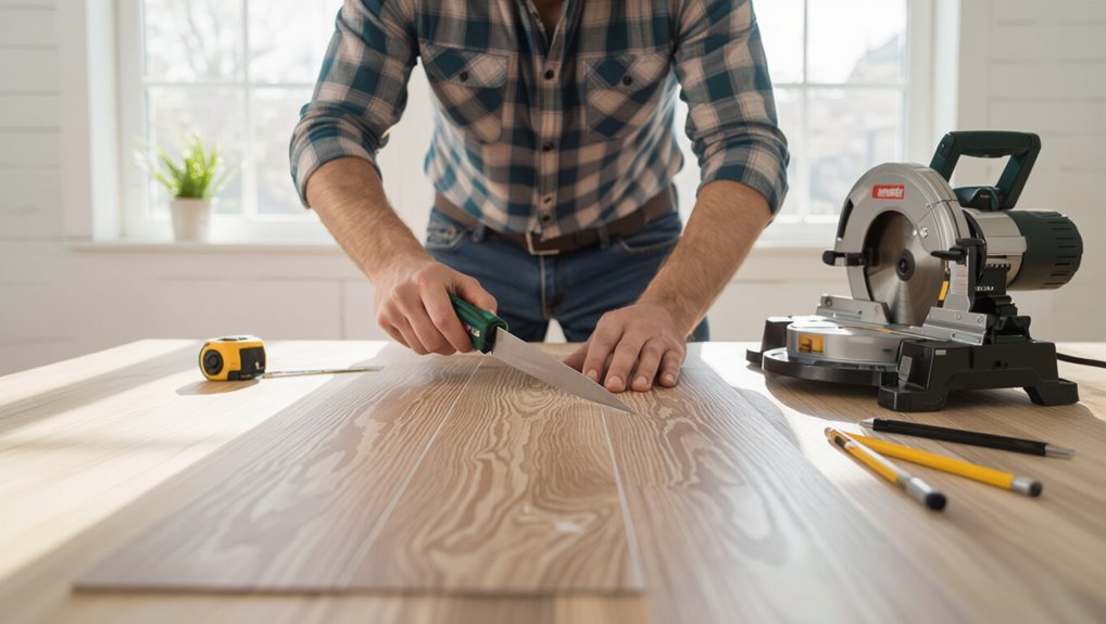 measure mark cut carefully