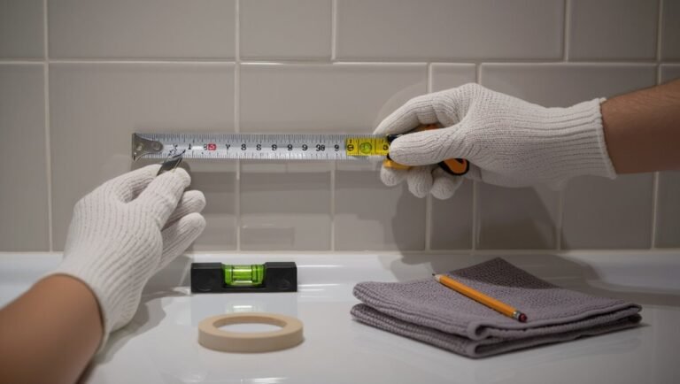 measure mark level confirm