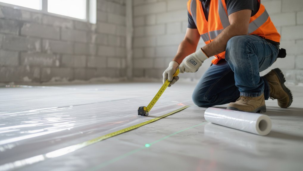 measure plan mark cut