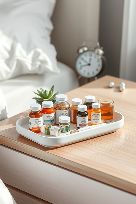 medication and supplement station