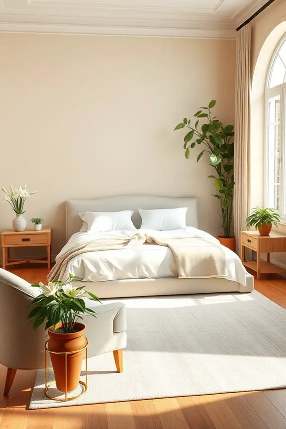 mediterranean indoor plant ambiance