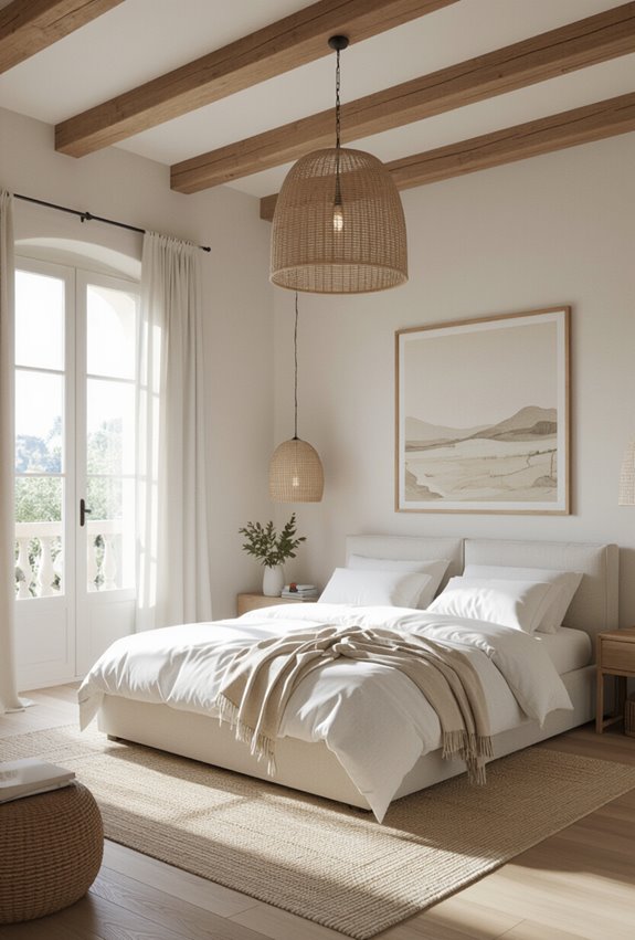 mediterranean minimalist warm coastal texture