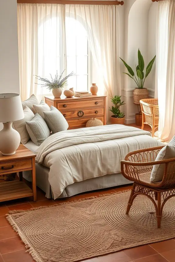 mediterranean style handcrafted furniture