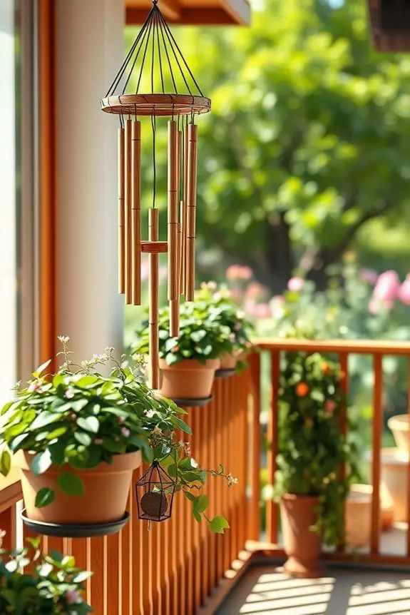 melodic balcony decor elements