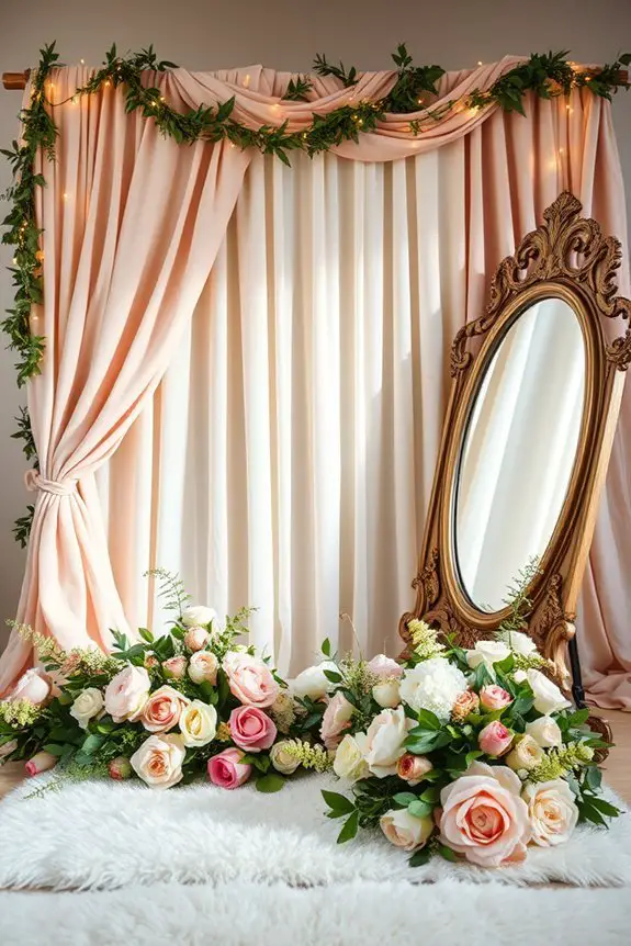 memorable bridal shower photo booth