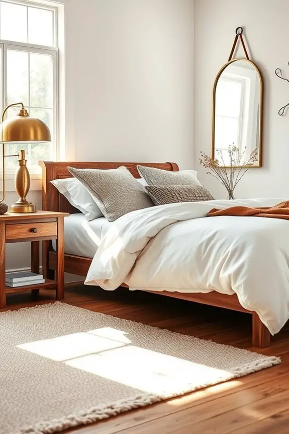 metal accents enhance farmhouse