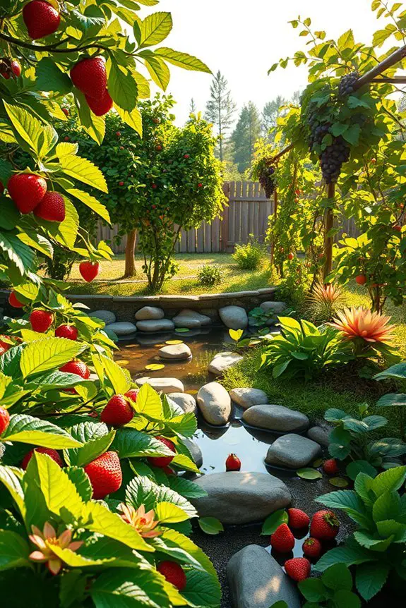 microclimates enhance fruit growth