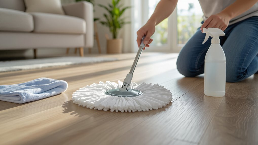microfiber mop technique tips