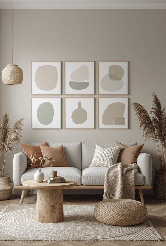 mini canvas grid display