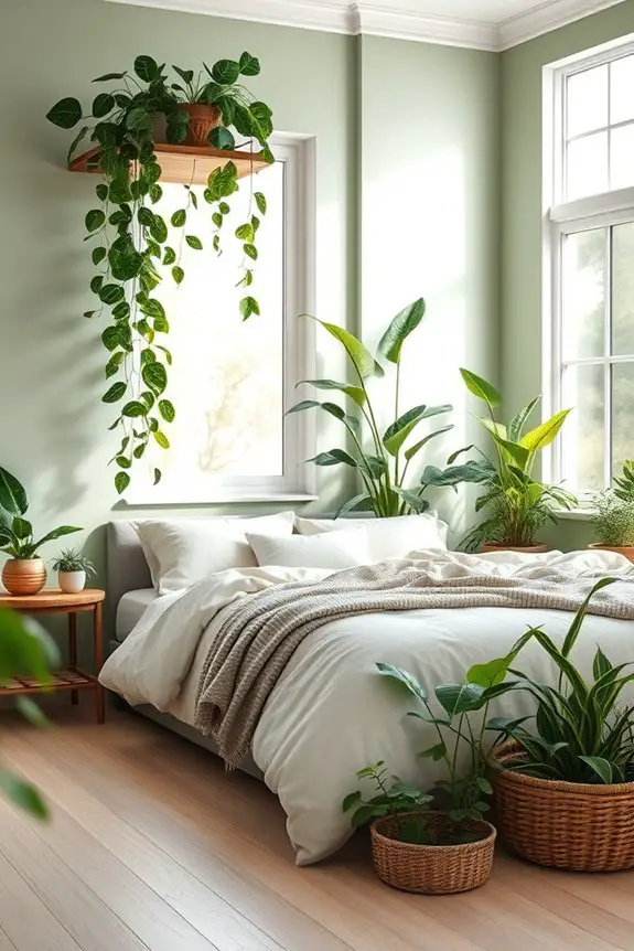 mini indoor jungle decor