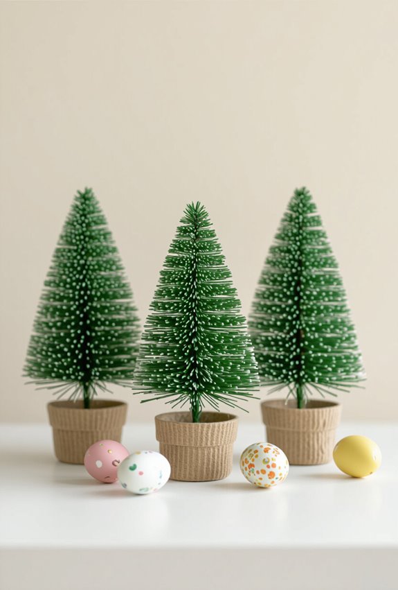 mini tree toppers crowns bunnies crosses