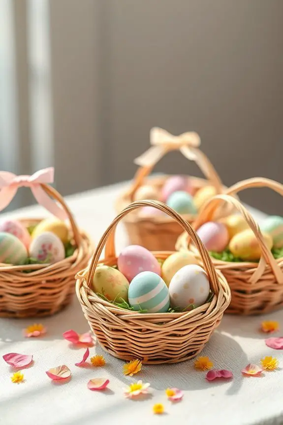miniature easter basket decorations