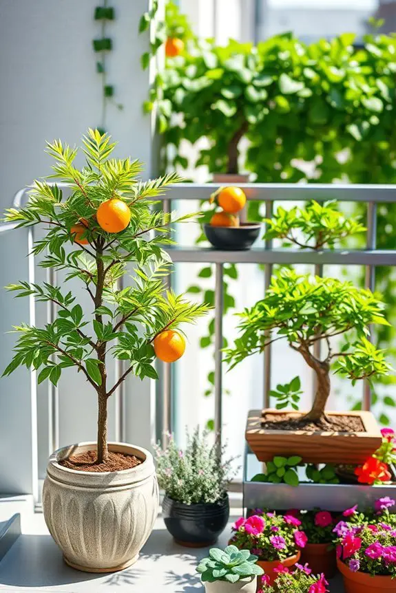miniature trees for balconies