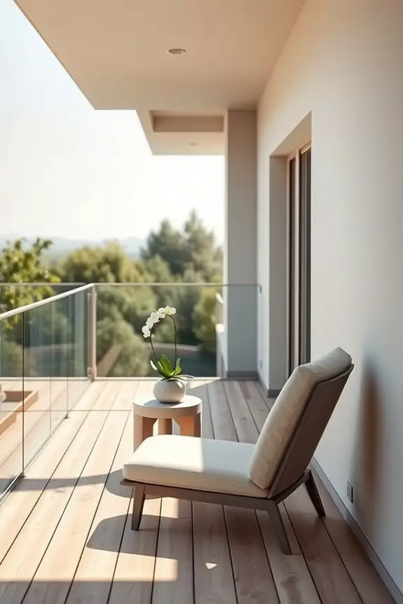 minimalist balcony transformation tips