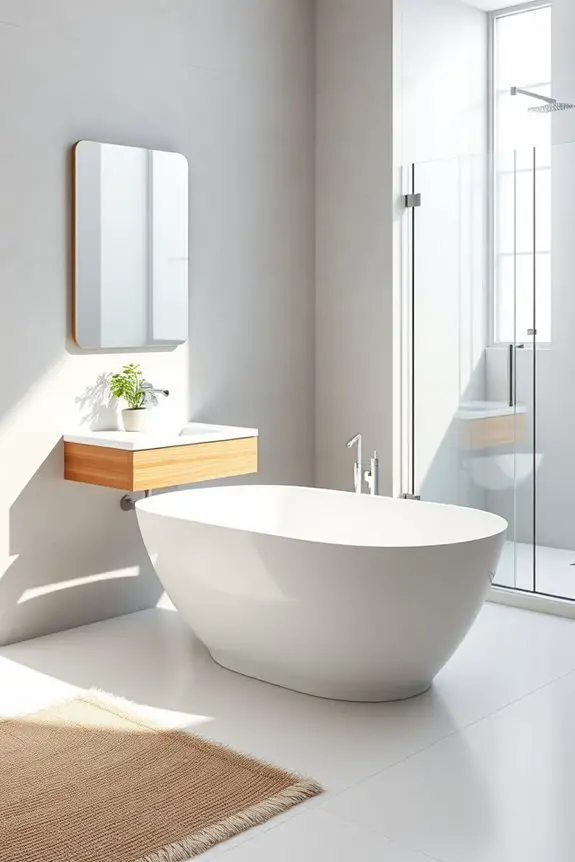 minimalist bathroom design essentials