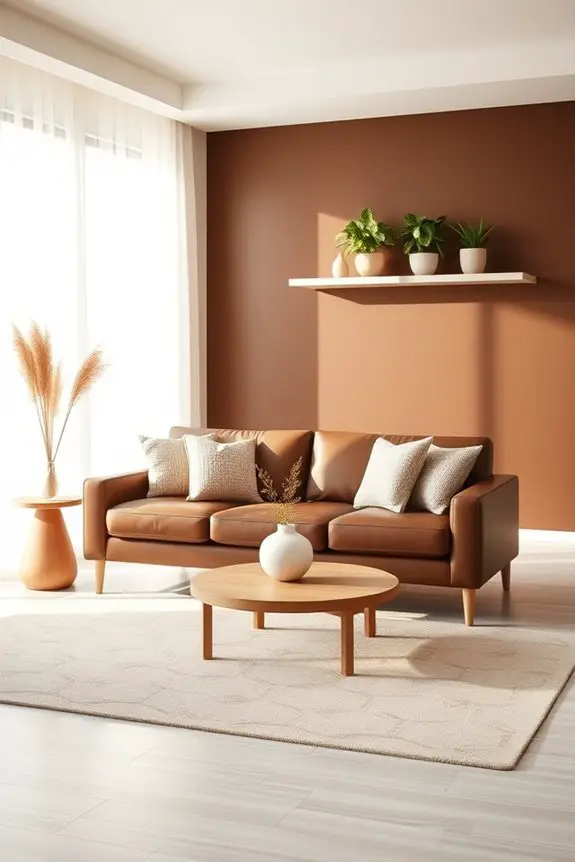 minimalist brown decor simplicity