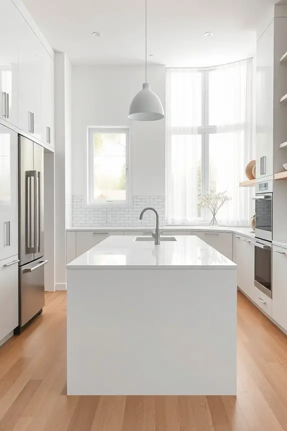 minimalist contemporary kitchen design