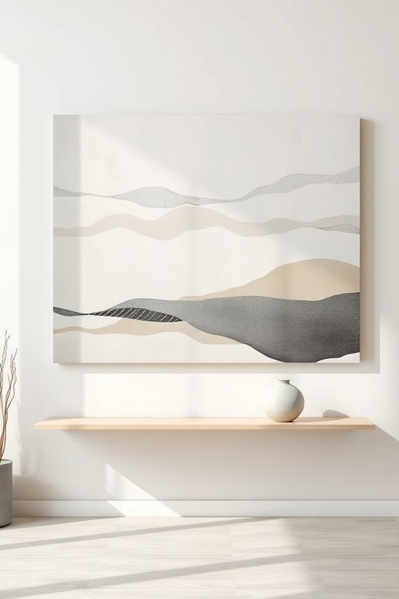 minimalist elegance in abstraction
