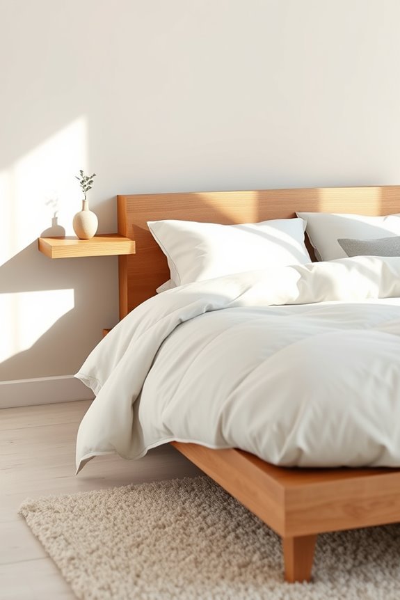 minimalist elegant bedroom design