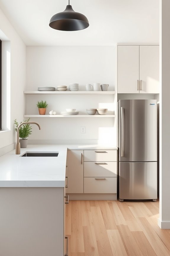 minimalist kitchen design approach
