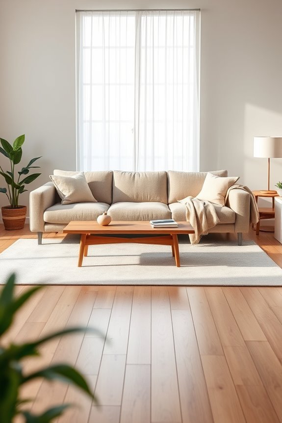 minimalist rug design harmony