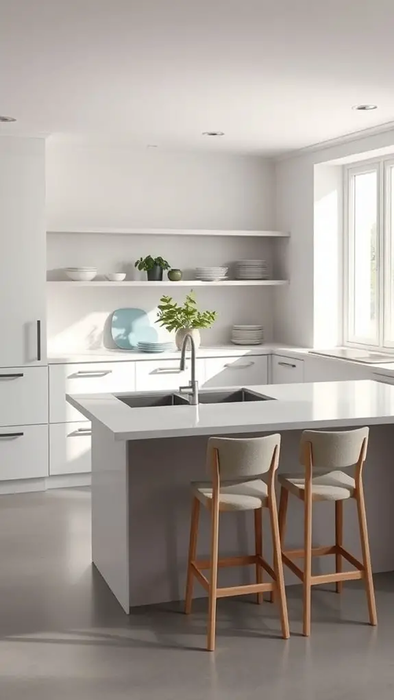 minimalist scandinavian kitchen design