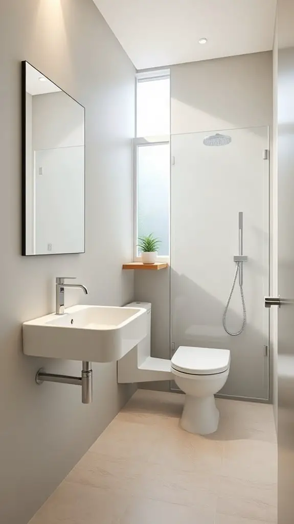 minimalist small bathroom design