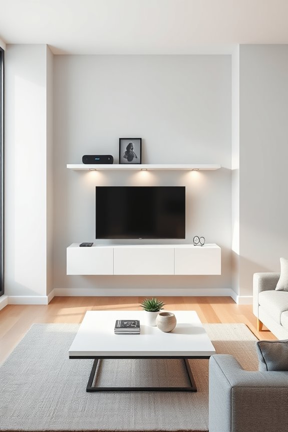 minimalist tech storage solutions