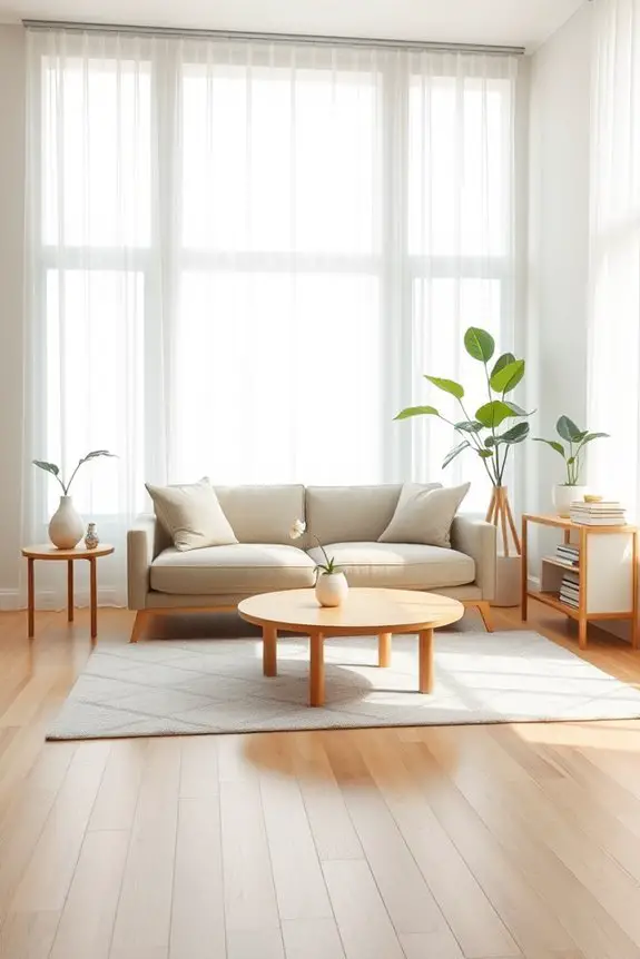 minimalist window treatment options