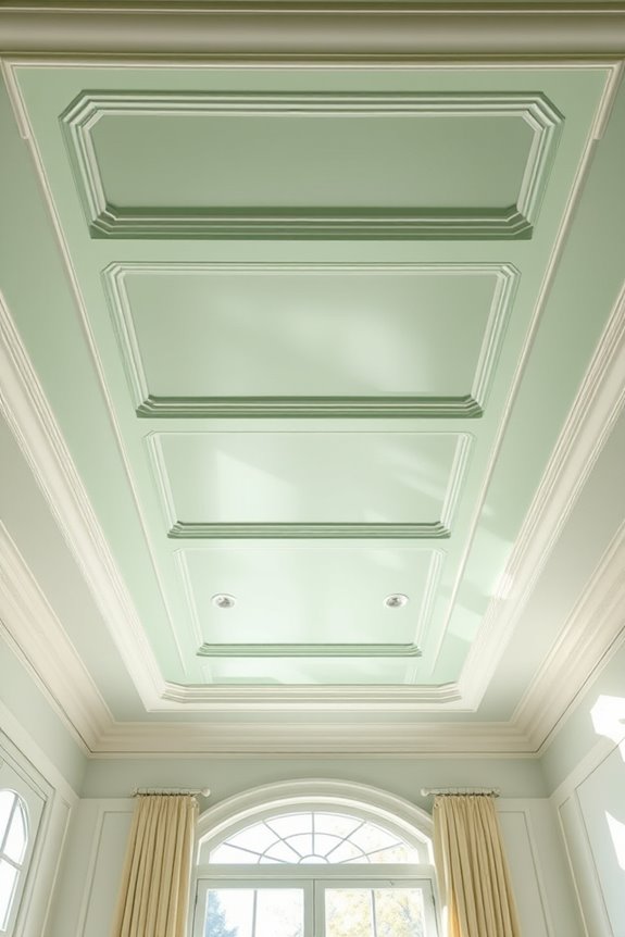 mint green ceiling charm