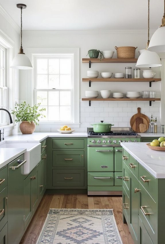 mint green vintage appliance charm