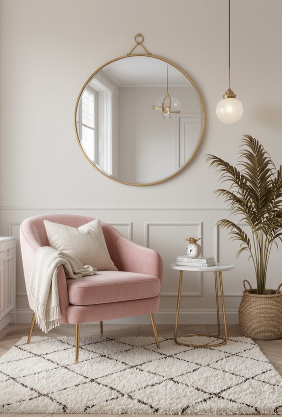 mirrors brighten enlarge spaces