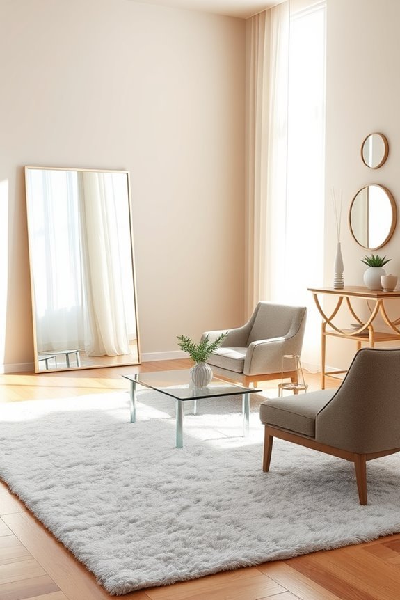 mirrors expand space elegantly