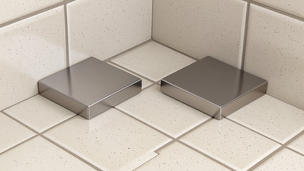 mitered vs overlapping trim