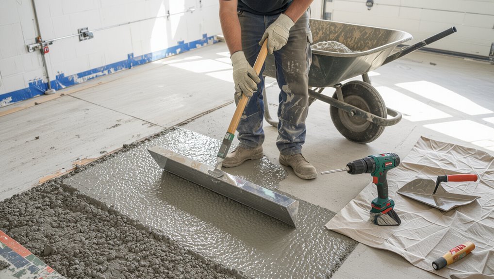 mix pour control sections
