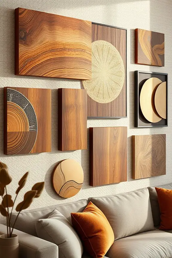 mixed media wall art
