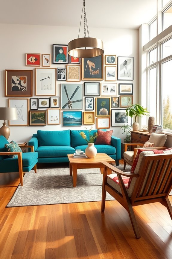 mixing furniture styles creatively