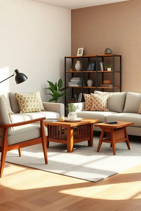 mixing furniture styles creatively