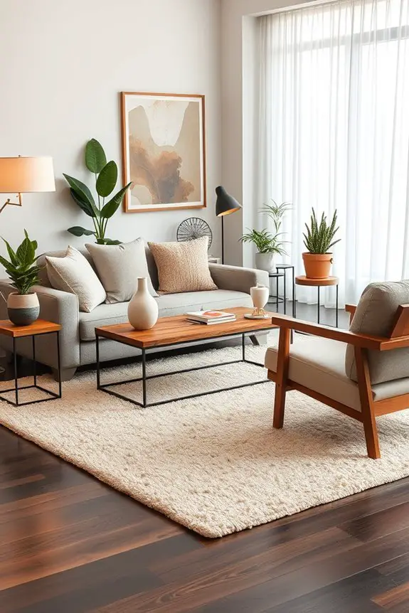 mixing materials for coziness