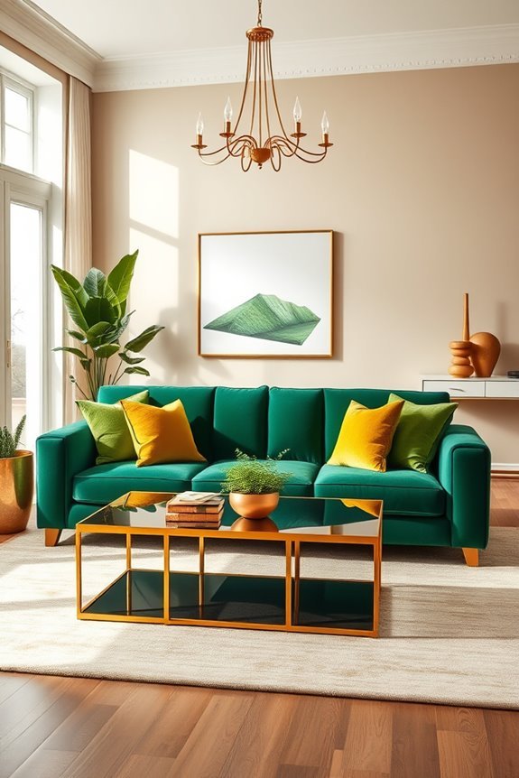 mixing metallic finishes elegantly