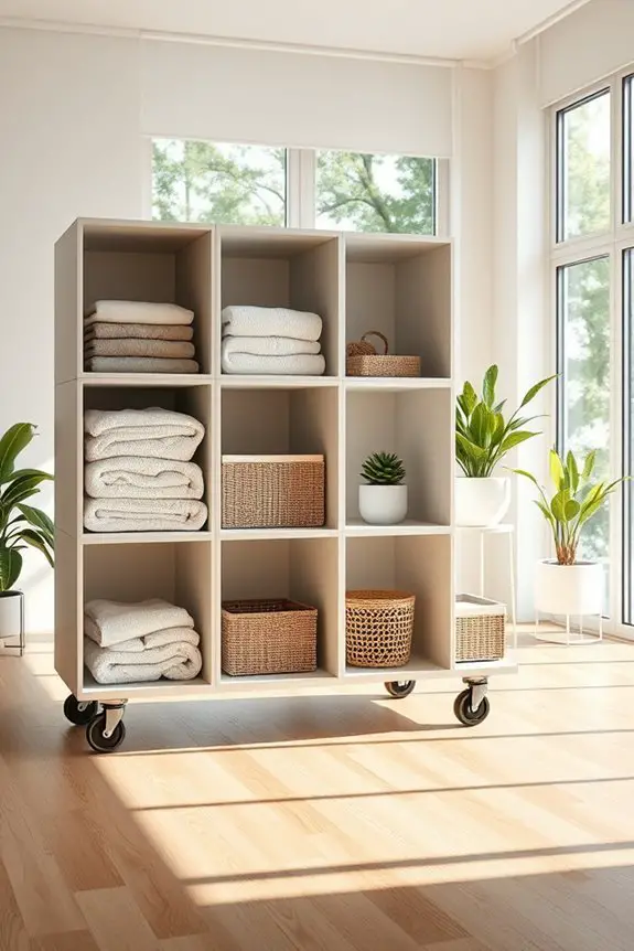 mobile cube storage solutions