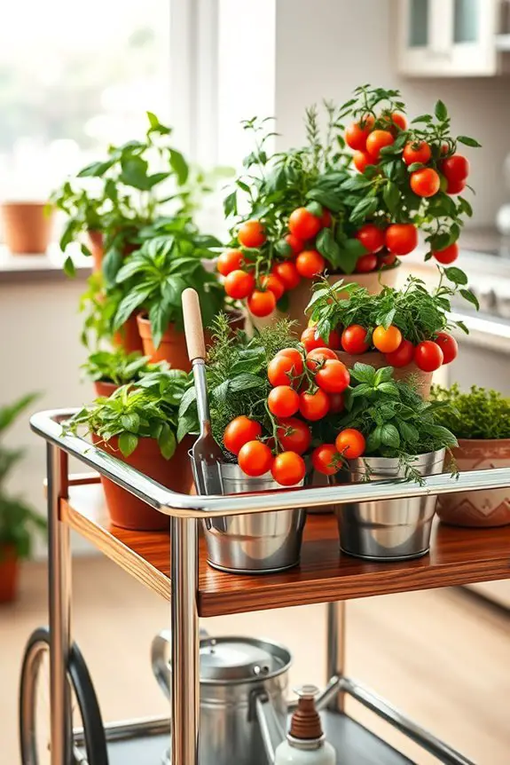mobile herb garden solution