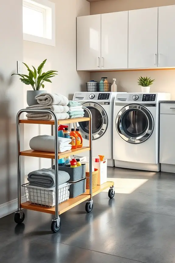 mobile laundry organization solution