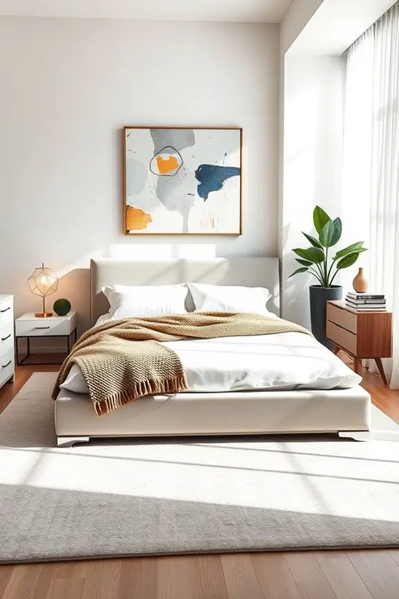 modern art bedroom d cor
